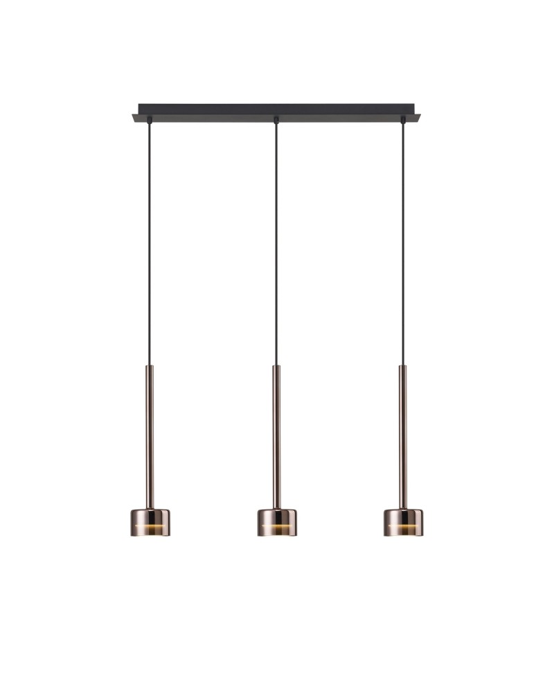 TONIC * COLGANTE 3L LINEA - GX53 - COBRE